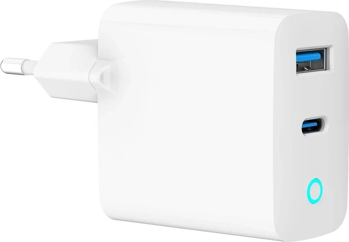 Karikues universal Gembird TA-UC-PDQC45L-W-01, Fast Charge 45W, i bardhë