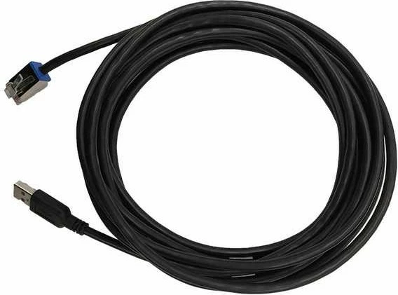 Kabllo Datalogic 90A052135, USB A në RJ-45, 4.5m, e zezë
