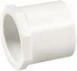 Mufë reduktuese Nibco 437-130 PVC-U 1\" x 1/2\", e bardhë