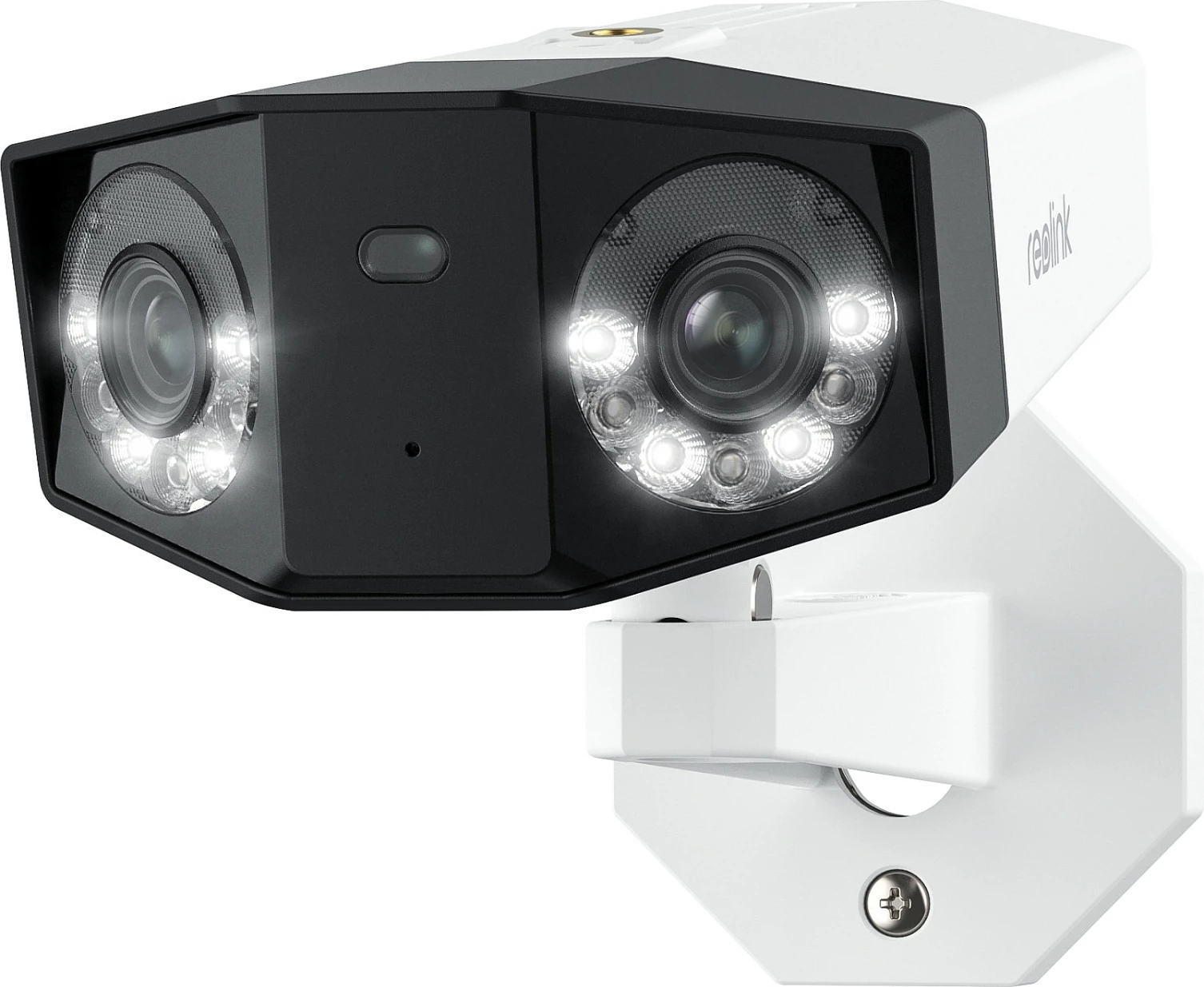 Kamerë sigurie Reolink Duo Series P730, 4K, PoE, pamje panoramike 180°, detektim person/automjet/kafshë, e jashtme, e bardhë