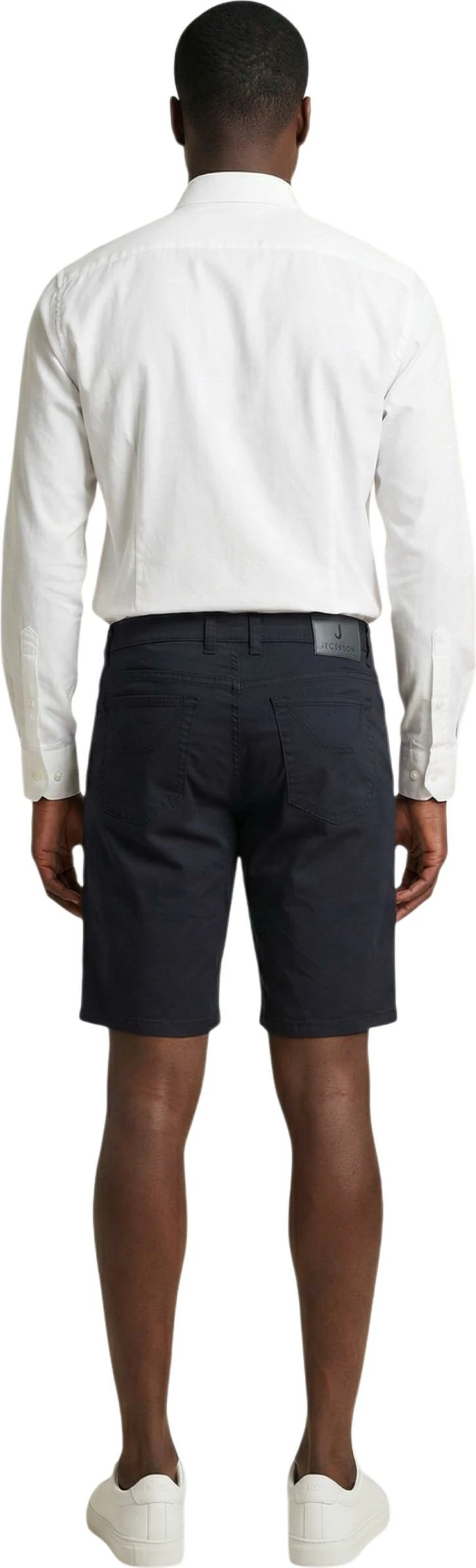 Shorce për meshkuj Jeckerson Jayden 5 Tasche Toppa Slim, blu e errët [Madhësia: W28]