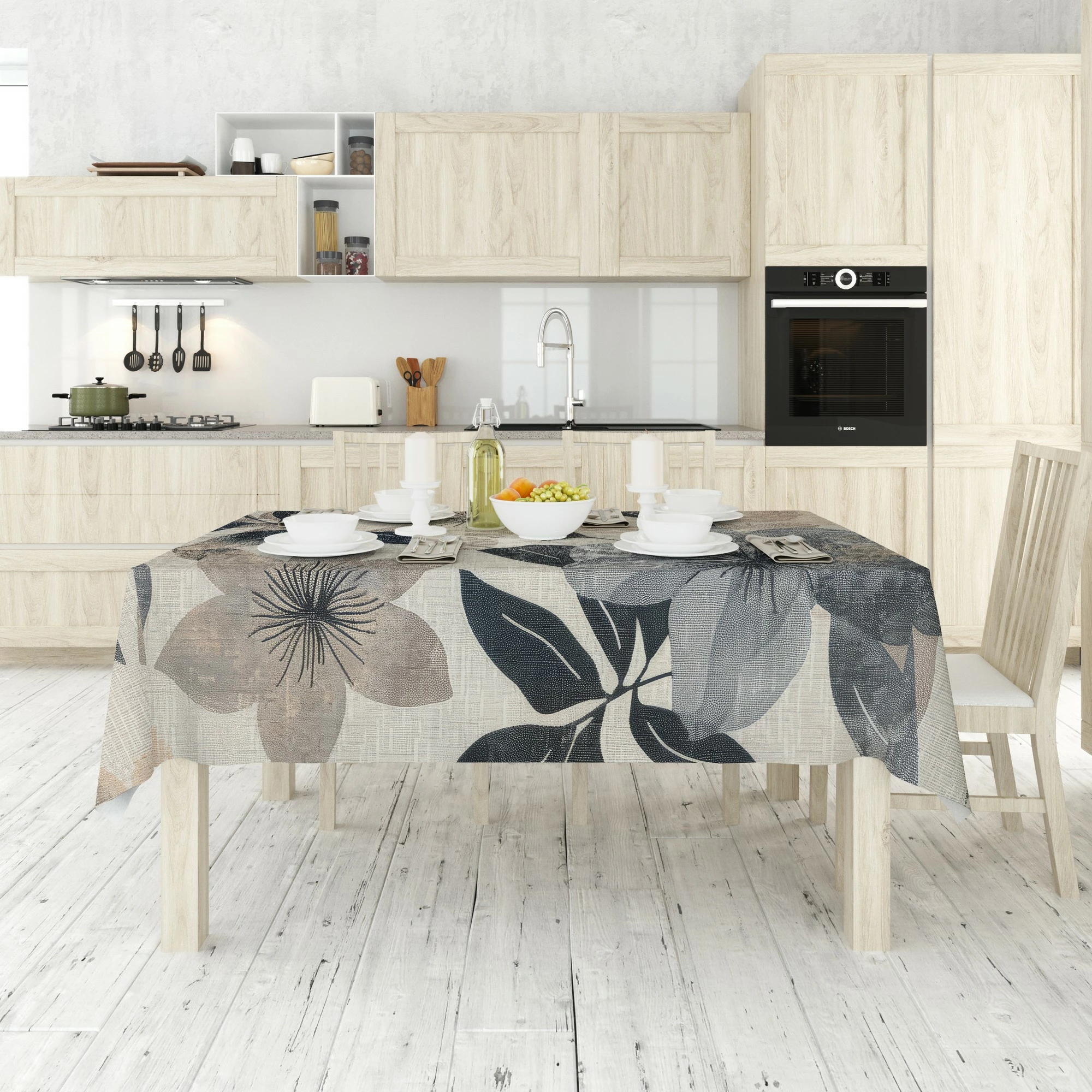 Mbulesë tavoline Hermia, Asr-tblclt25-21, 140x140cm