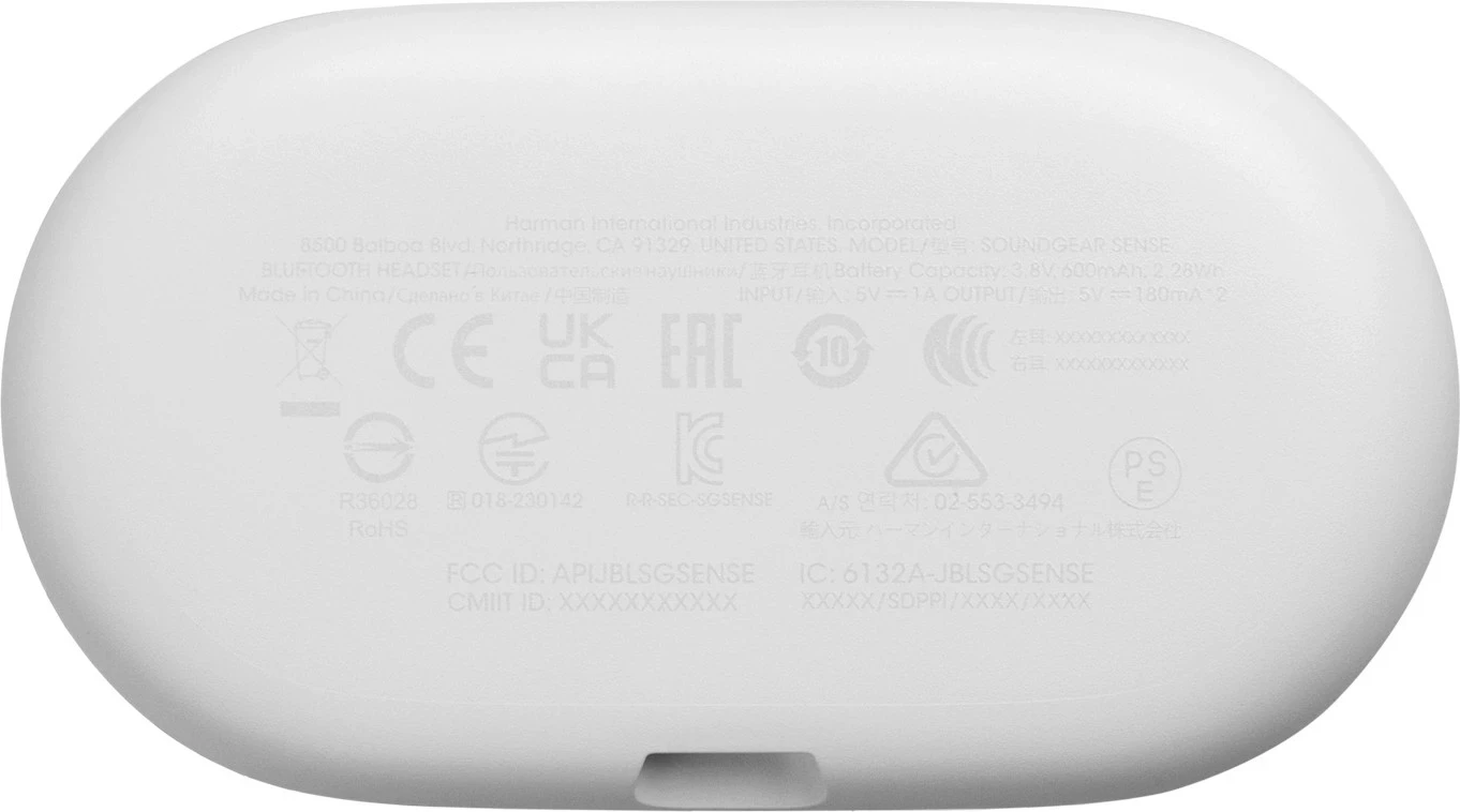 Kufje JBL Soundgear Sense True Wireless open-ear, Bardhë