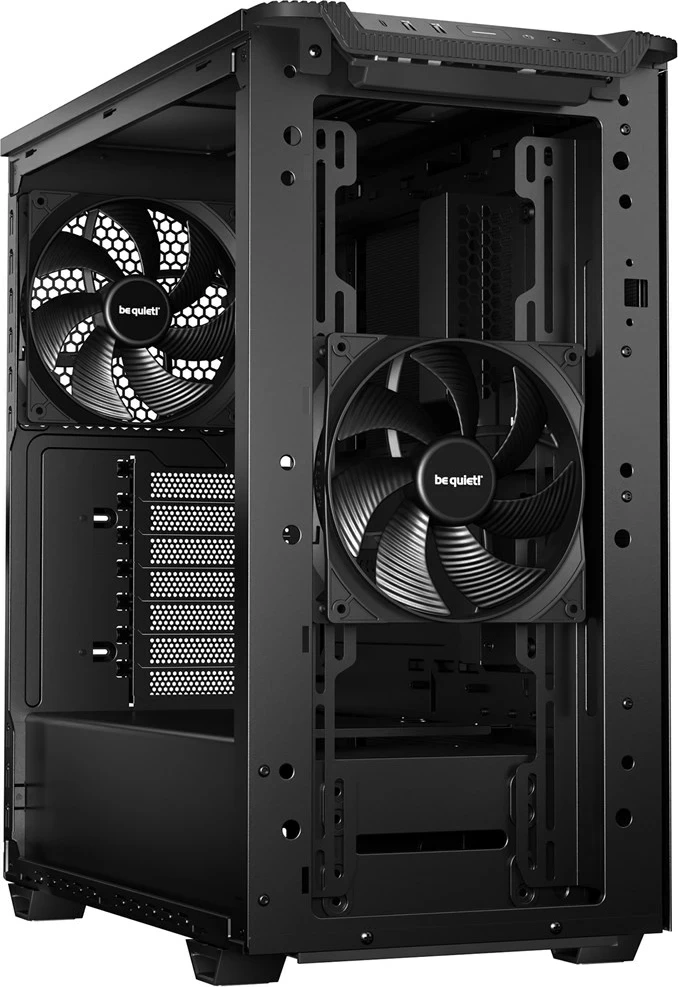 Kasë BE QUIET! PURE BASE 501 Airflow Window Midi Tower, E zezë