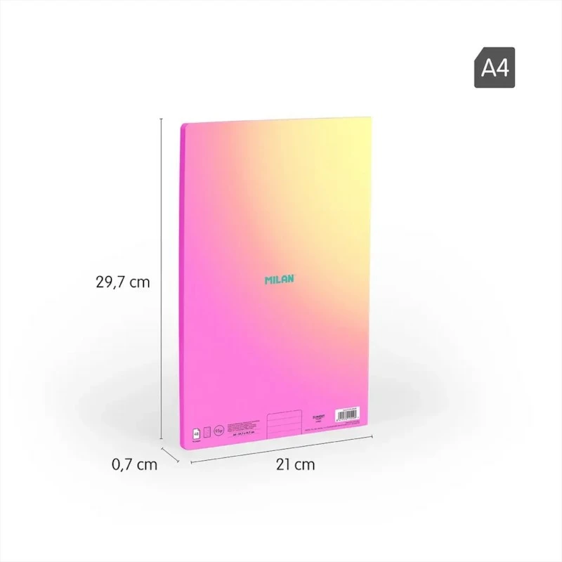 Milan Fletore A4 48Fl Me Vija Sunset Pink 57242L48Snp