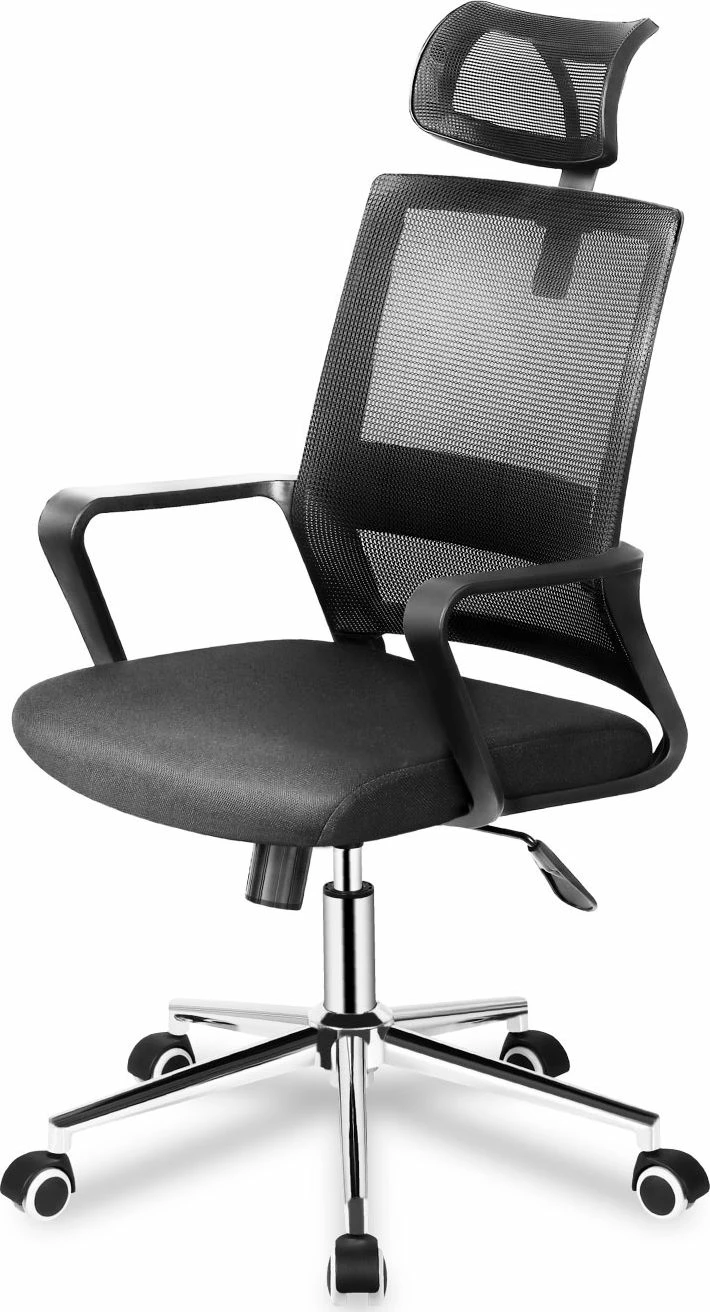 Karrige zyre ergonomike Huzaro Manager 2.1, Mesh HD, me rrota, max 130 kg, e zezë