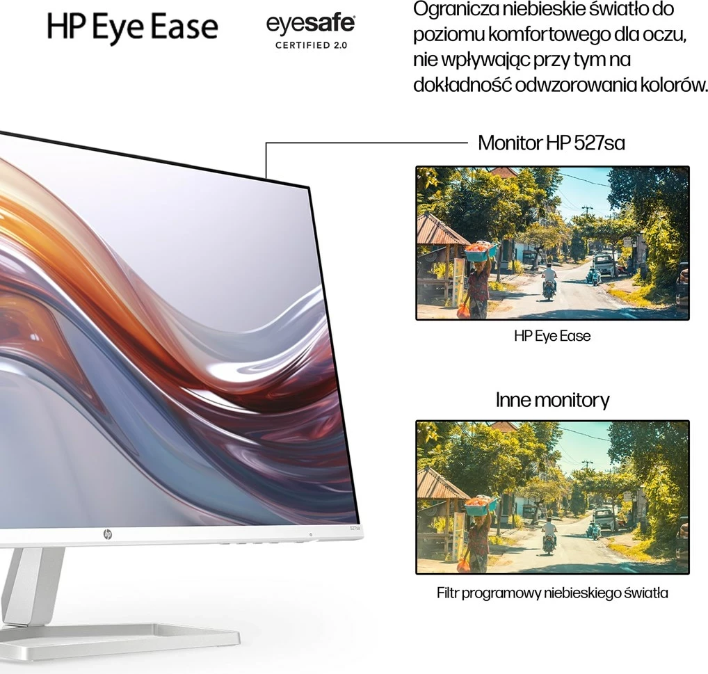Monitor HP 27", FHD, me altoparlantë, 527sa, Argjendtë
