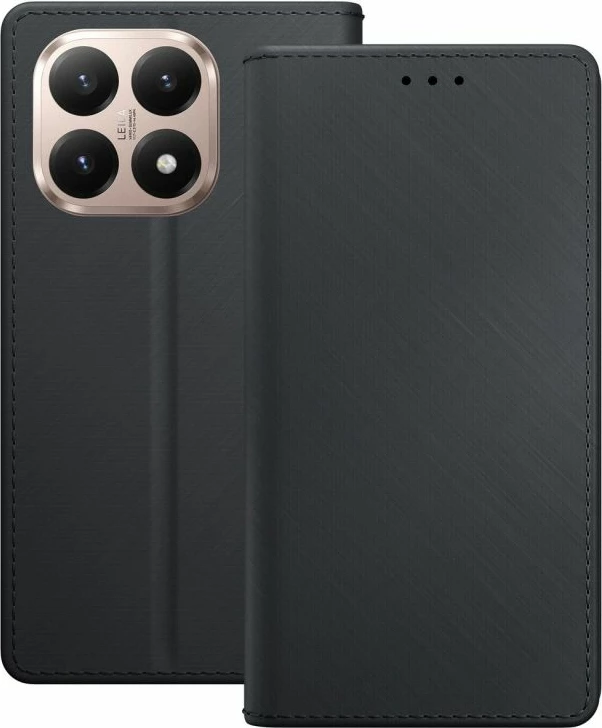 Kutia-portofol për Xiaomi 15T 5G 3mk, e zezë