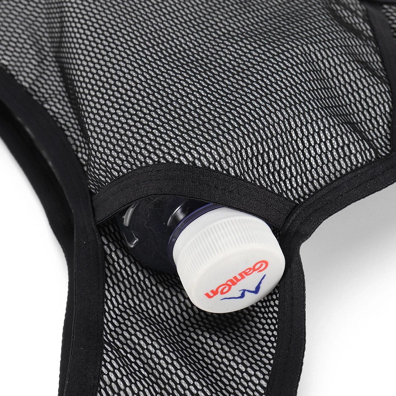 Jelek reflektues sportiv Wozinsky WKDB1, poliestër, 150g, i zi