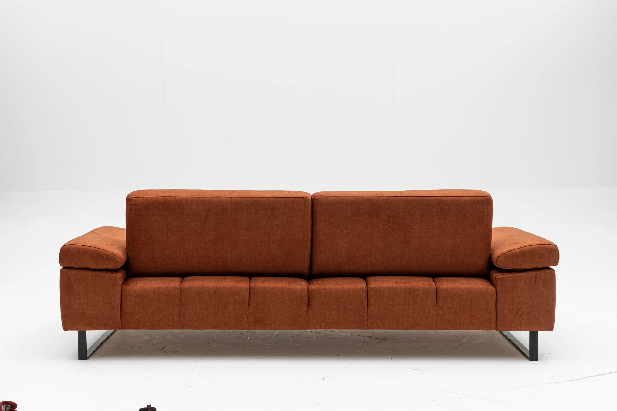 Divan-krevat 3 vendësh, ngjyrë portokalli, Atelier del Sofa, Mustang