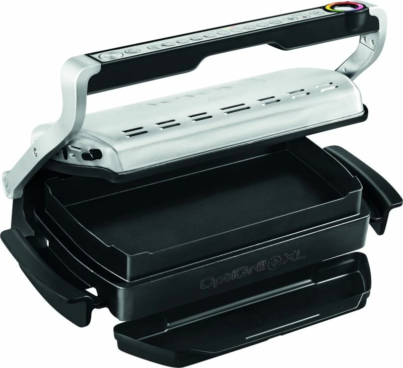 Grill elektrik Tefal Optigrill+ XL GC724D, zi/metalik