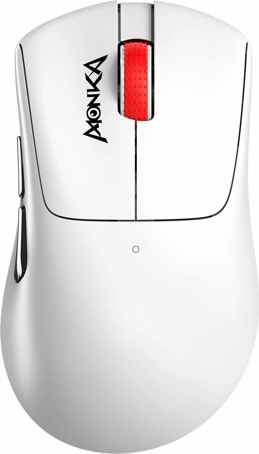 Maus gaming Marvo Monka Rapid G982W 12000 DPI me 3 mënyra lidhjeje (BT/2.4G/USB) i bardhë