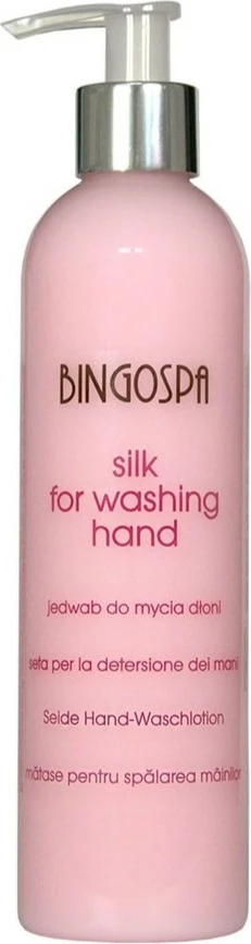 Sapuni i lëngshëm për duar BingoSpa Silk 300ml