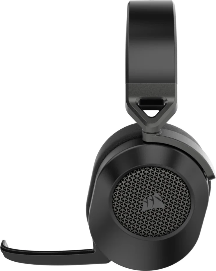 Kufje Corsair HS65 Wireless Carbon V2, Bluetooth, radio, të zeza