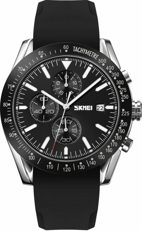 Orë dore për meshkuj Skmei, e zezë