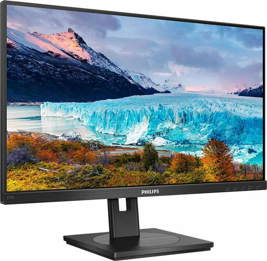 Monitor PHILIPS 275S1AE 27\" QHD IPS 75Hz 4ms me altoparlantë, i zi