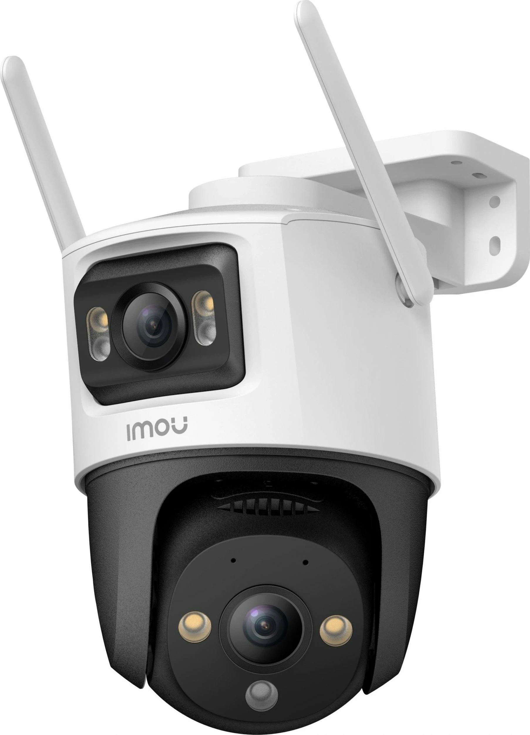 Kamerë IP IMOU Cruiser Dual 10MP (5MP+5MP), Wi‑Fi, IP66, MicroSD, e bardhë