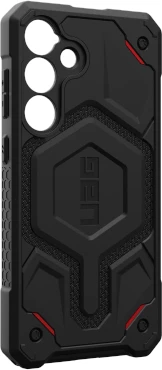 Mbështjellës UAG Monarch MagSafe për Samsung Galaxy S25+, Kevlar, Zi