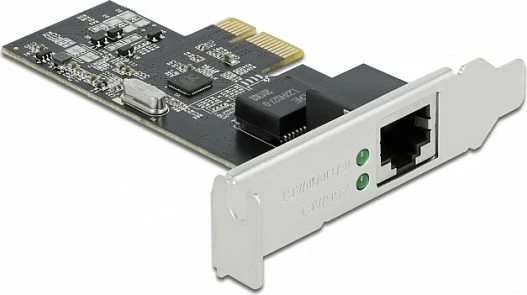 Kartelë rrjeti PCIe DeLOCK RTL8125B, RJ45 2.5GbE, PCI Express x1, e brendshme