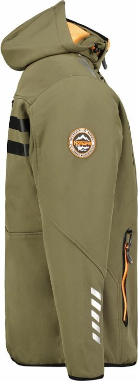 Jakne softshell për meshkuj Geographical Norway, kaki [Madhësia: M]