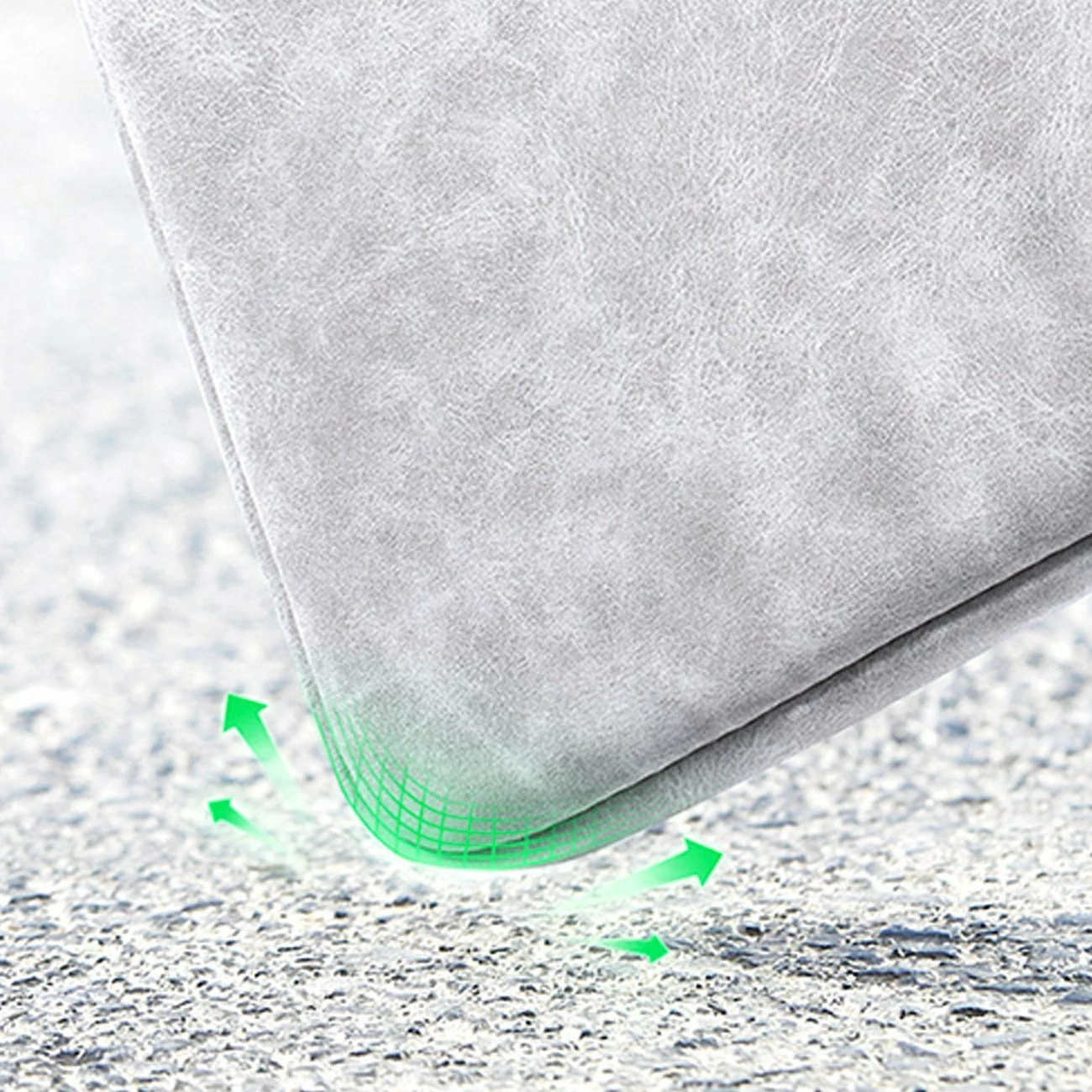 Çantë/mbështjellës laptopi Ugreen LP187 15\" me zinxhir, dorezë dhe rrip supi, gri