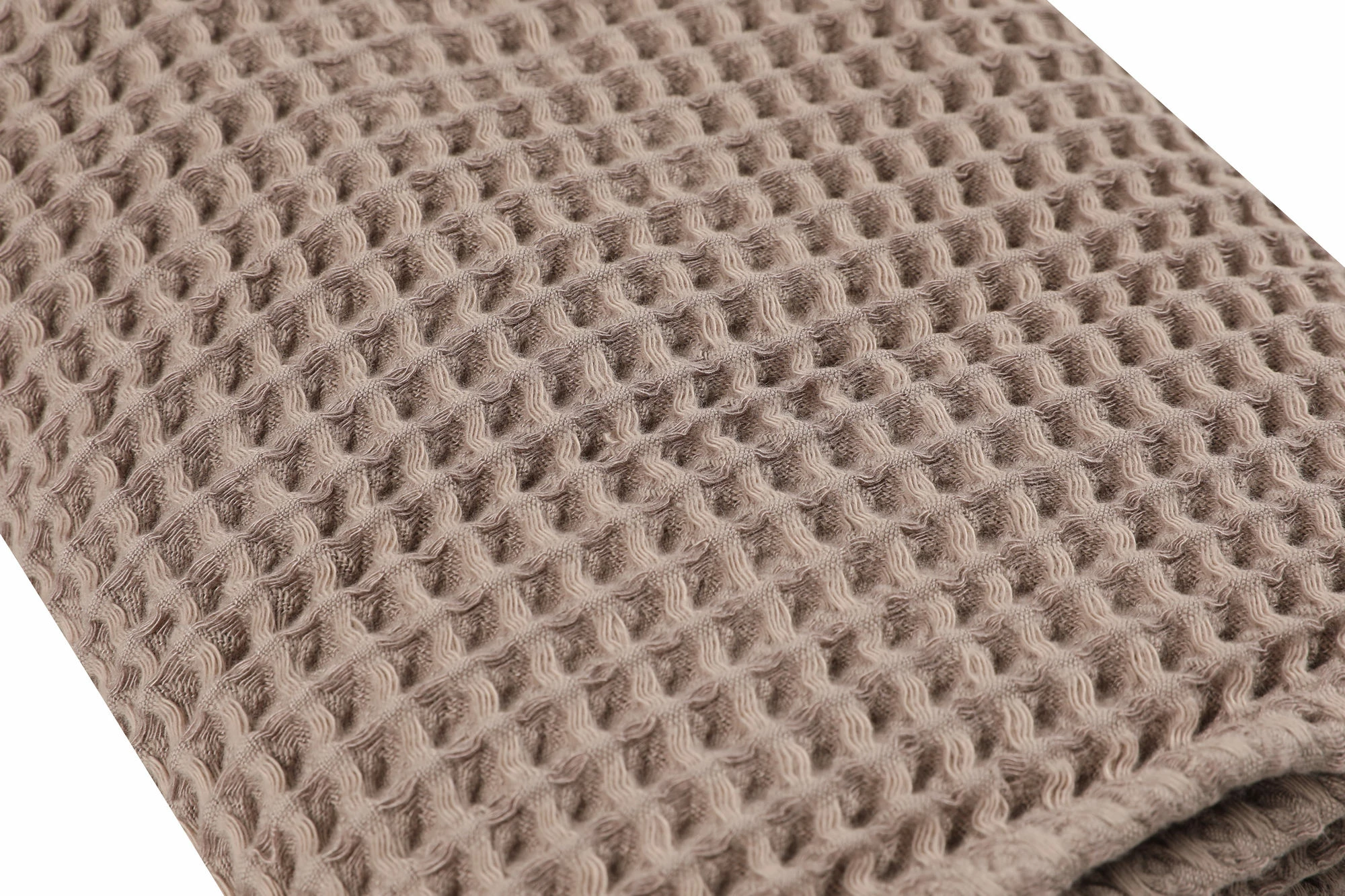 Peshqir duarësh Mijölnir, modal waffle, ngjyrë kafe, 50x90cm