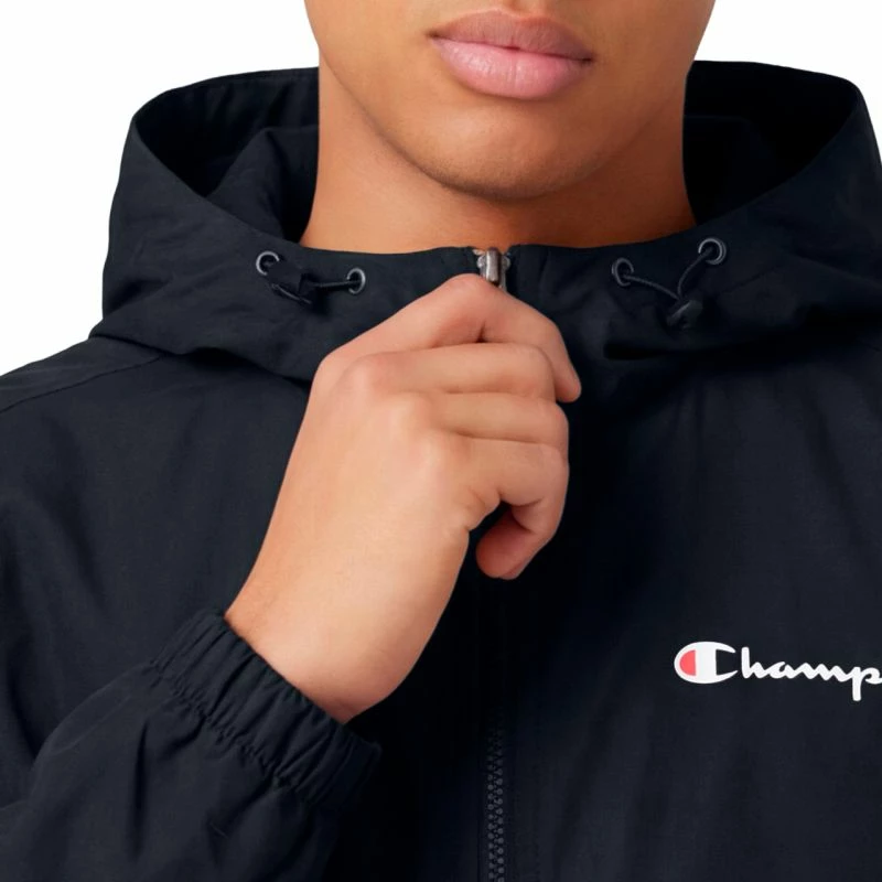 Jakne Champion Windbreaker 222272 KK001, meshkuj, e zezë