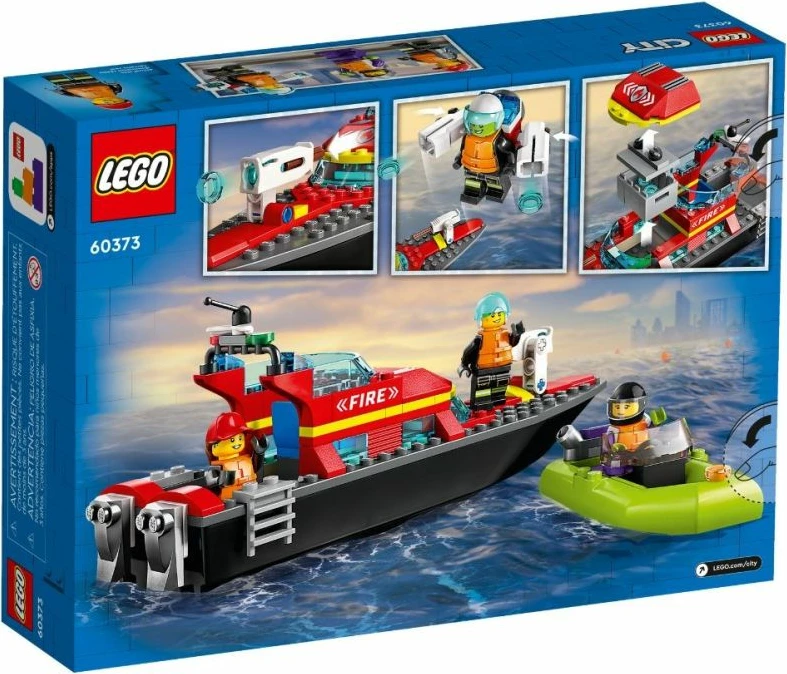 Lodra LEGO City për fëmijë, Fire Boat