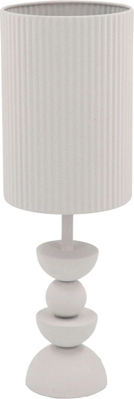 Llambë tavoline UP : DOWN 56, metal i bardhë, 18x18x56 cm