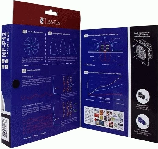 Ftohës Noctua NF-P12, 12V 
