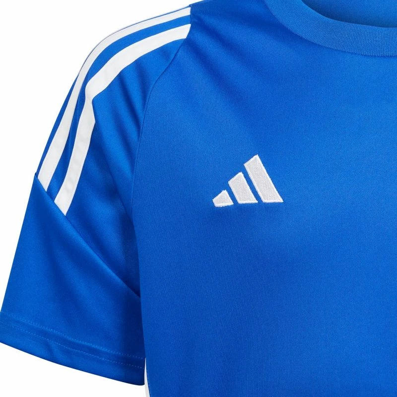 Fanellë futbolli për fëmijë adidas, blu [Madhësia: 164 cm]