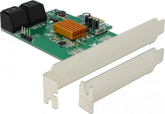 Kontroller SATA DeLOCK PCIe 2.0, 4-kanal, SATA 6Gb/s
