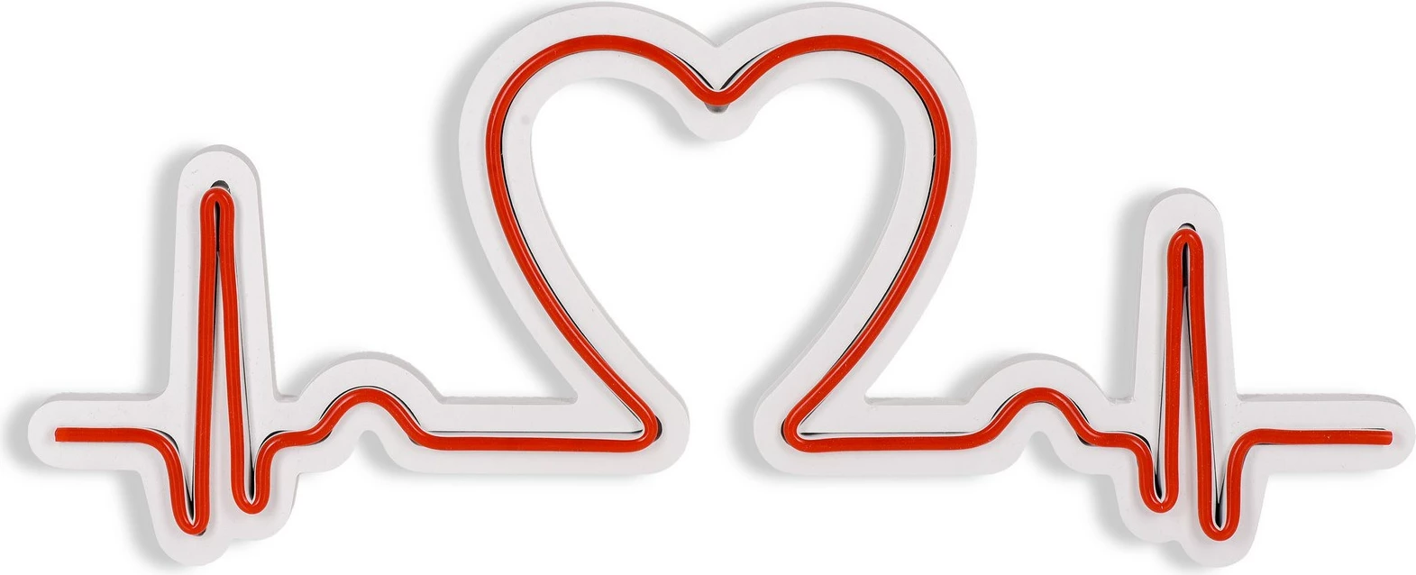 Dritë dekorative LED plastike, Love Rhythm, e kuqe