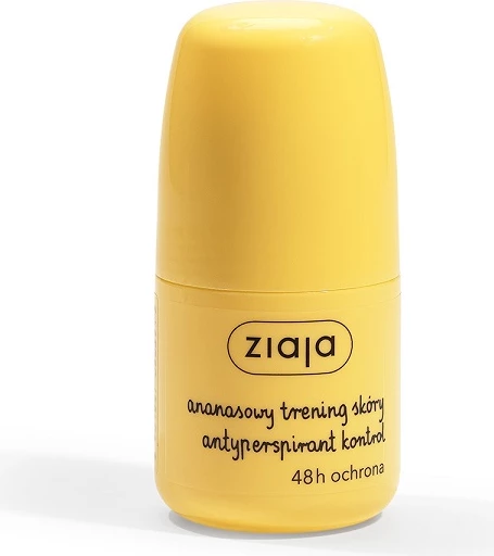 Antiperspirant Roll-On për femra Ziaja Pineapple Skin Training, 60ml