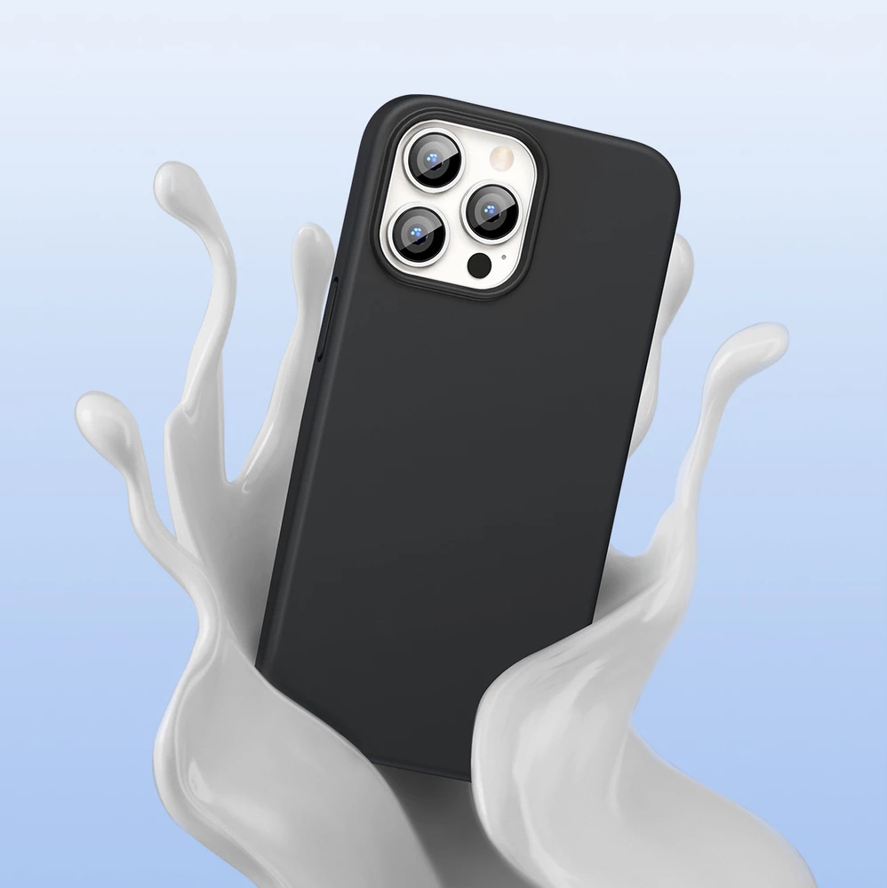 Mbështjellës silikon Ugreen për iPhone 13 Pro Max, i zi
