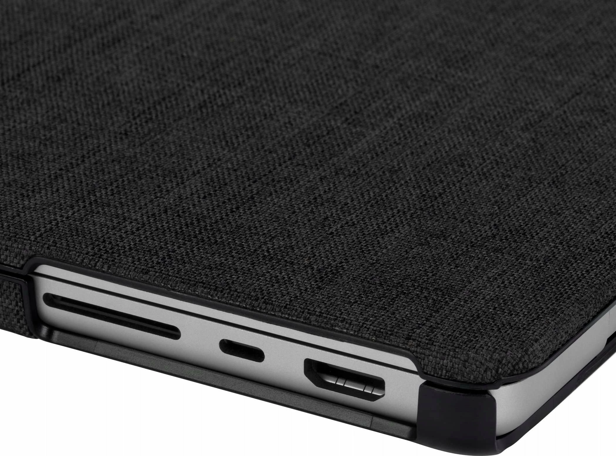 Mbështjellës hardshell Incase Textured Woolenex për MacBook Pro 16" (2021/2023), Graphite