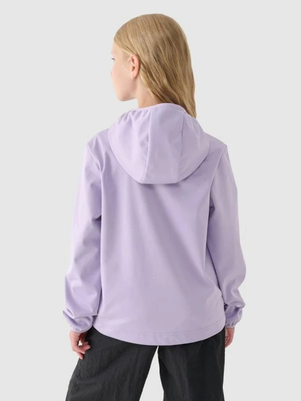 Jakne softshell për femra të vogla 4F, e kaltër [Madhësia: 164]