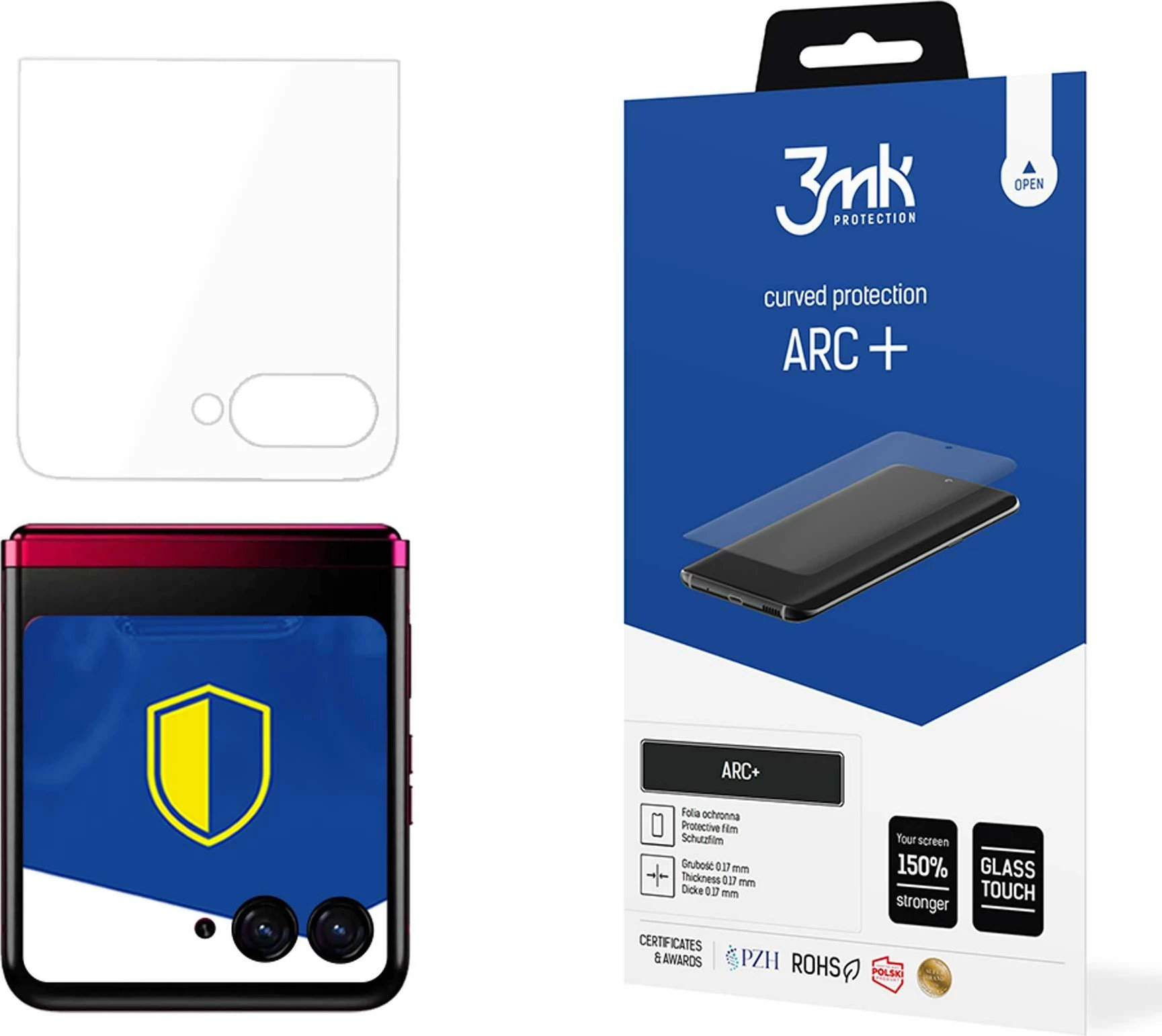 Mbrojtës ekrani 3mk Protection ARC+ për Motorola Razr 40 Ultra