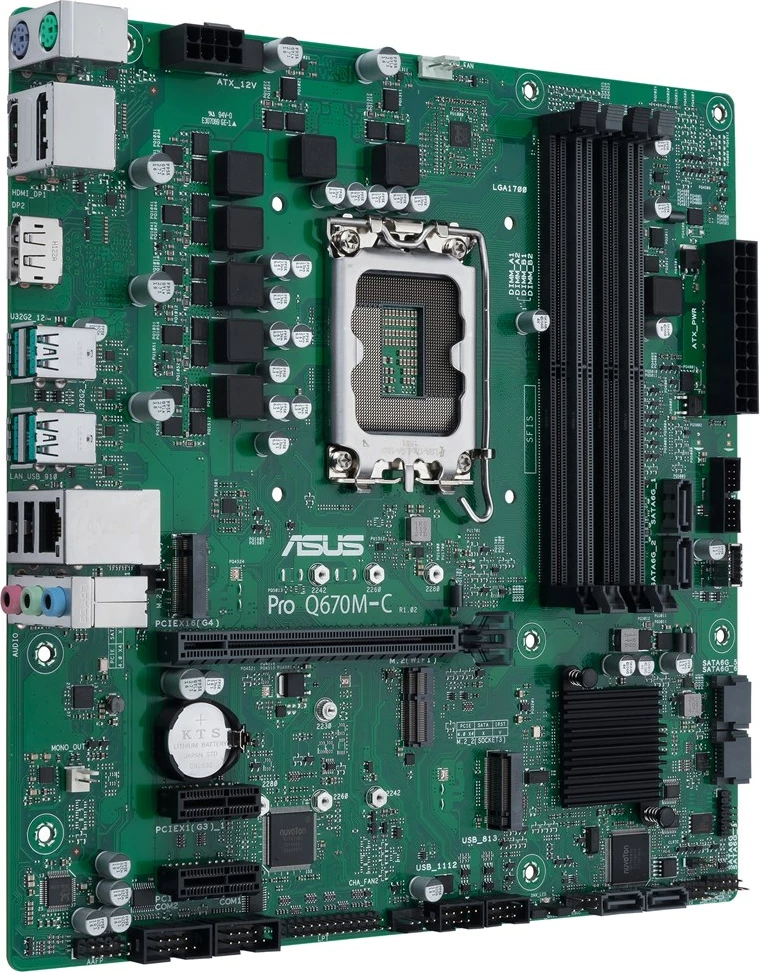 Pllakë amë ASUS PRO Q670M-C-CSM, Socket LGA 1700, micro ATX