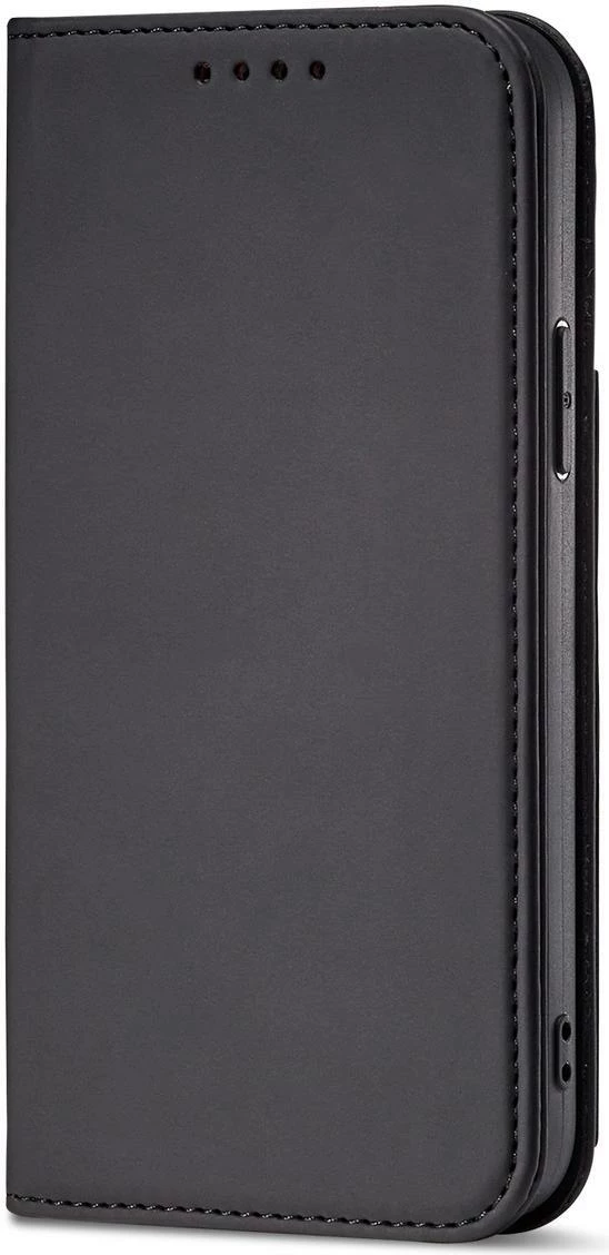 Mbështjellës Hurtel Magnet Card Case për iPhone 14 Pro, me kapak, portofol dhe mbajtëse, i zi