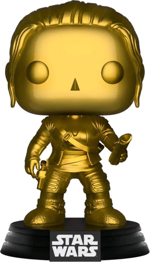 Figurë koleksionuese Funko POP! Star Wars Rey bobble-head vinyl, edicion ekskluziv, ari mat