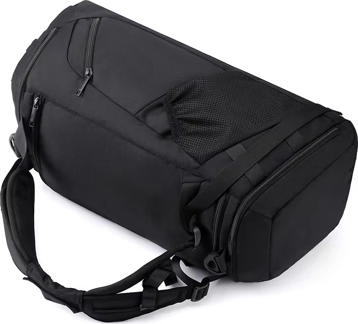 Çantë fitnesi, 60x30x27 cm, e zezë