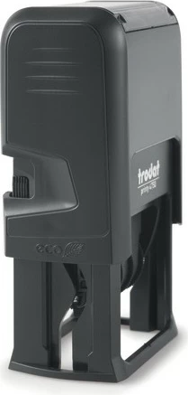 Stampë Trodat Printy 4750, tekst i gatshëm, e zezë/çelik inox