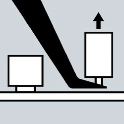 Pinca elektronike Knipex KP-6462120, 120mm, për prerje precize, kuqe/blu