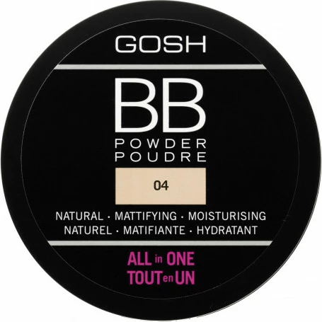 Pudër kompakte BB Gosh 04 Beige 6.5g