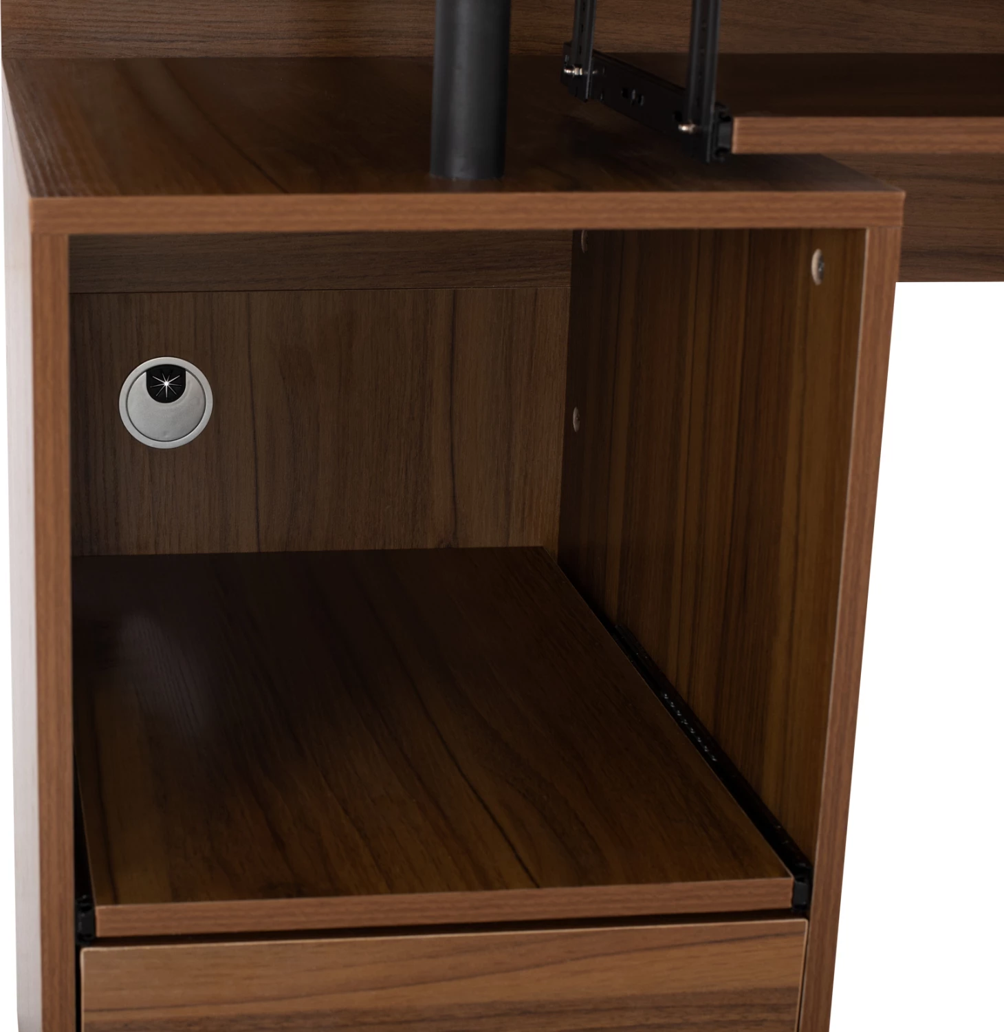 Tavoline per zyre melamine STATUS FH2026.03 arre 120Χ55Χ76 cm