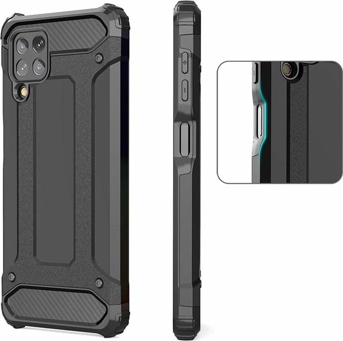 Mbështjellës Hurtel Hybrid Armor për Samsung Galaxy A22 4G, Ari