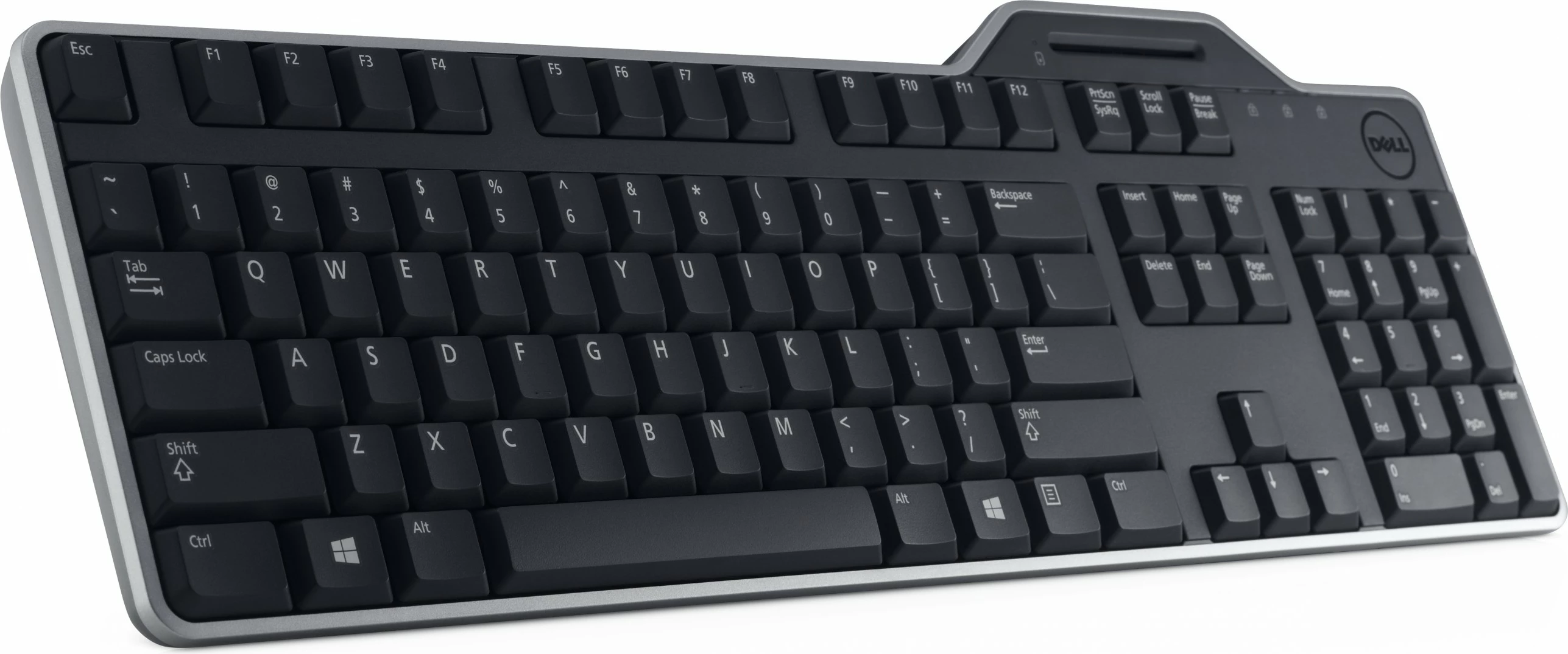 Tastierë DELL KB813, USB, smartcard, e zezë