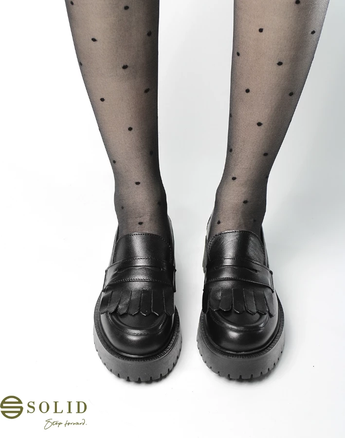 Këpucë për femra Solid, të zeza