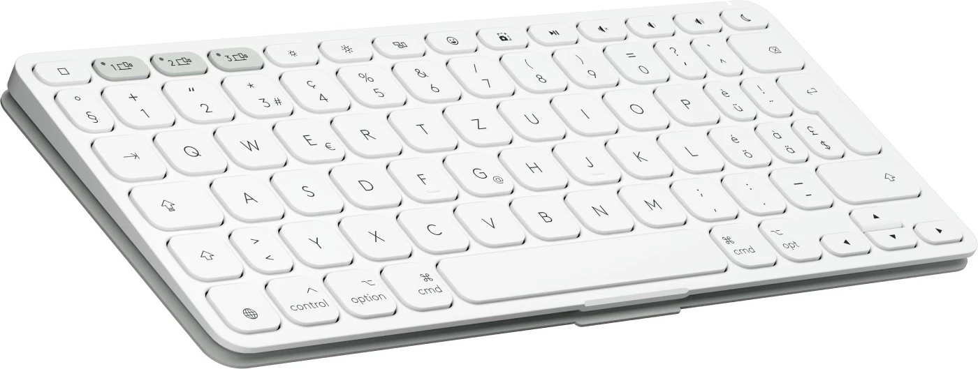 Tastierë pa kabllo Logitech Keys-To-Go 2, pale grey